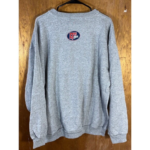 Vintage Bob & Tom WFBQ Q95 Radio‎ USA Rocks Crewneck Sweater Logo Athletic XL - Picture 9 of 9
